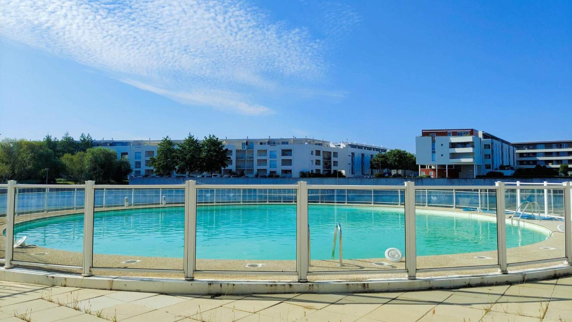 Charmant T2 Avec Piscine Vue Lac Aux Minimes La Rochelle La Rochelle  Bagian luar foto