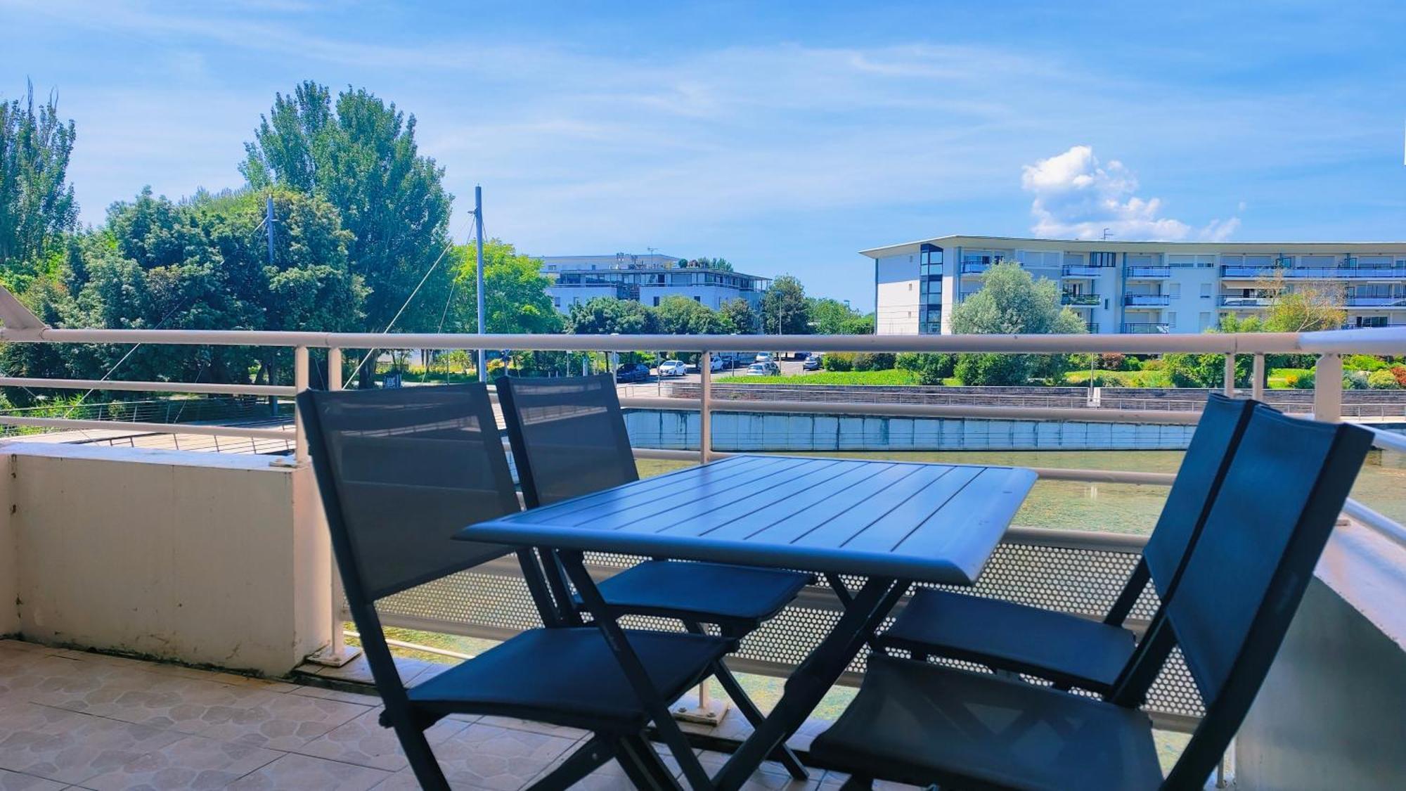 Charmant T2 Avec Piscine Vue Lac Aux Minimes La Rochelle La Rochelle  Bagian luar foto